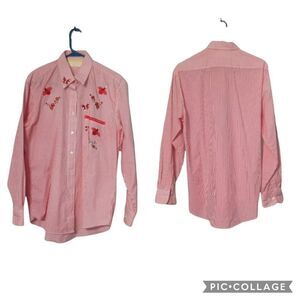 Sale Vintage Fortune Button Shirt